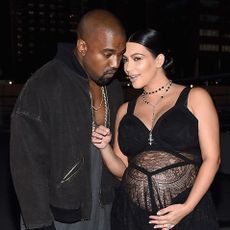 Kim Kardashian and Kanye West