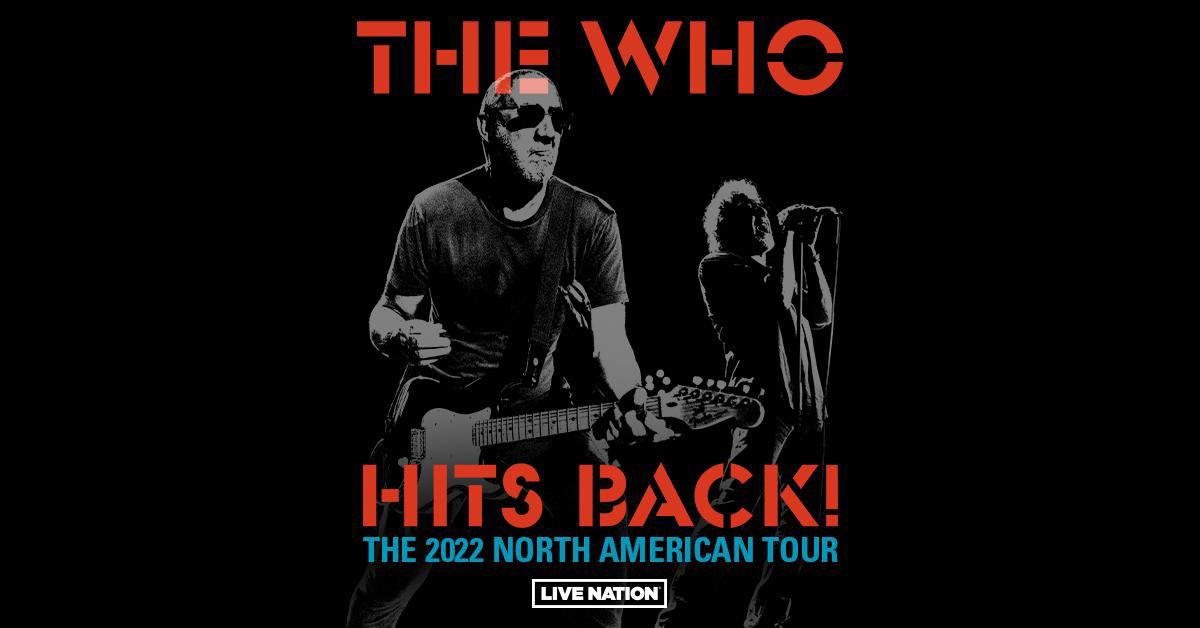 The Who announce 29date The Who Hits Back North American tour Guitar