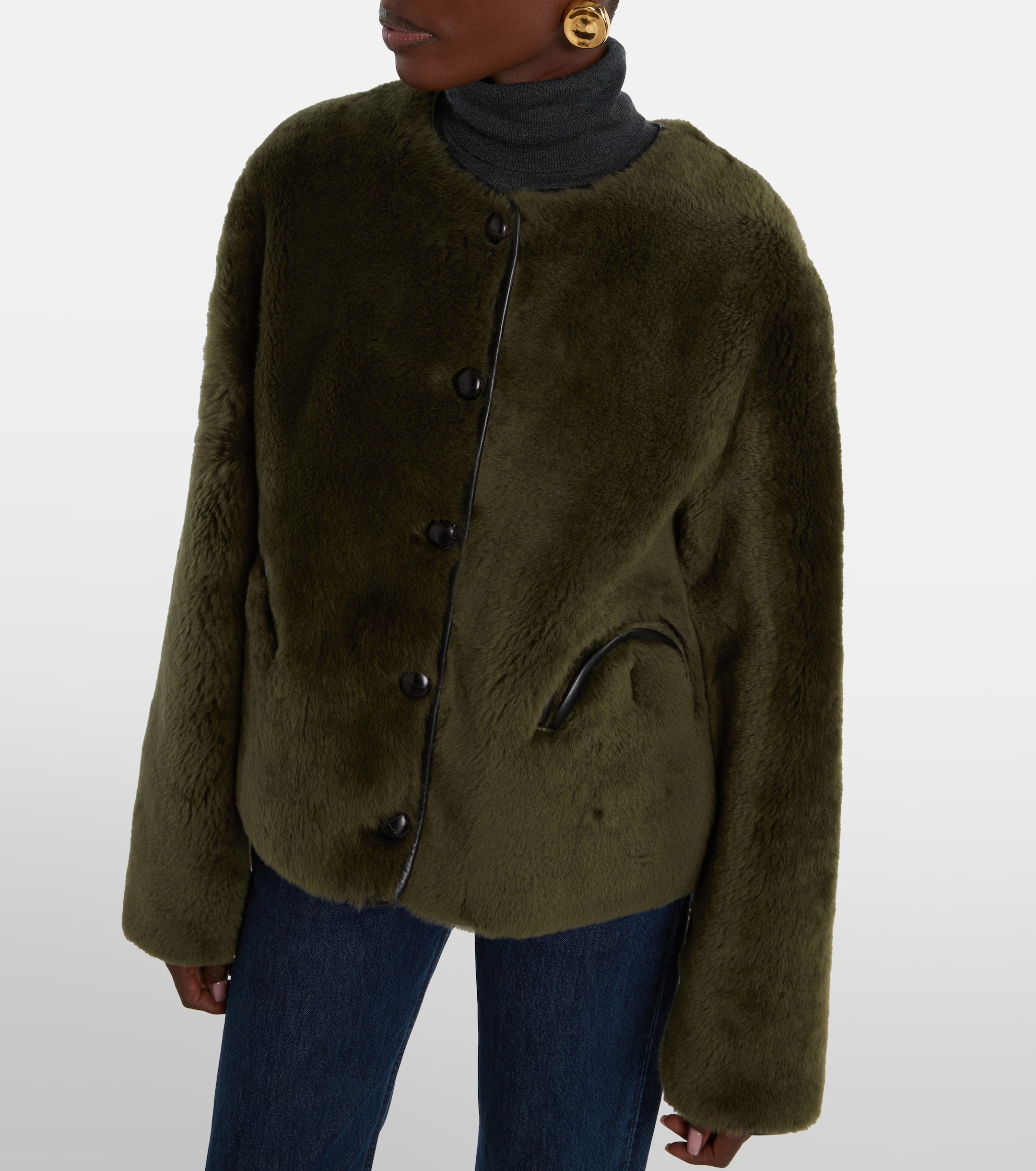 Blazé Milano, Reversible Shearling Jacket