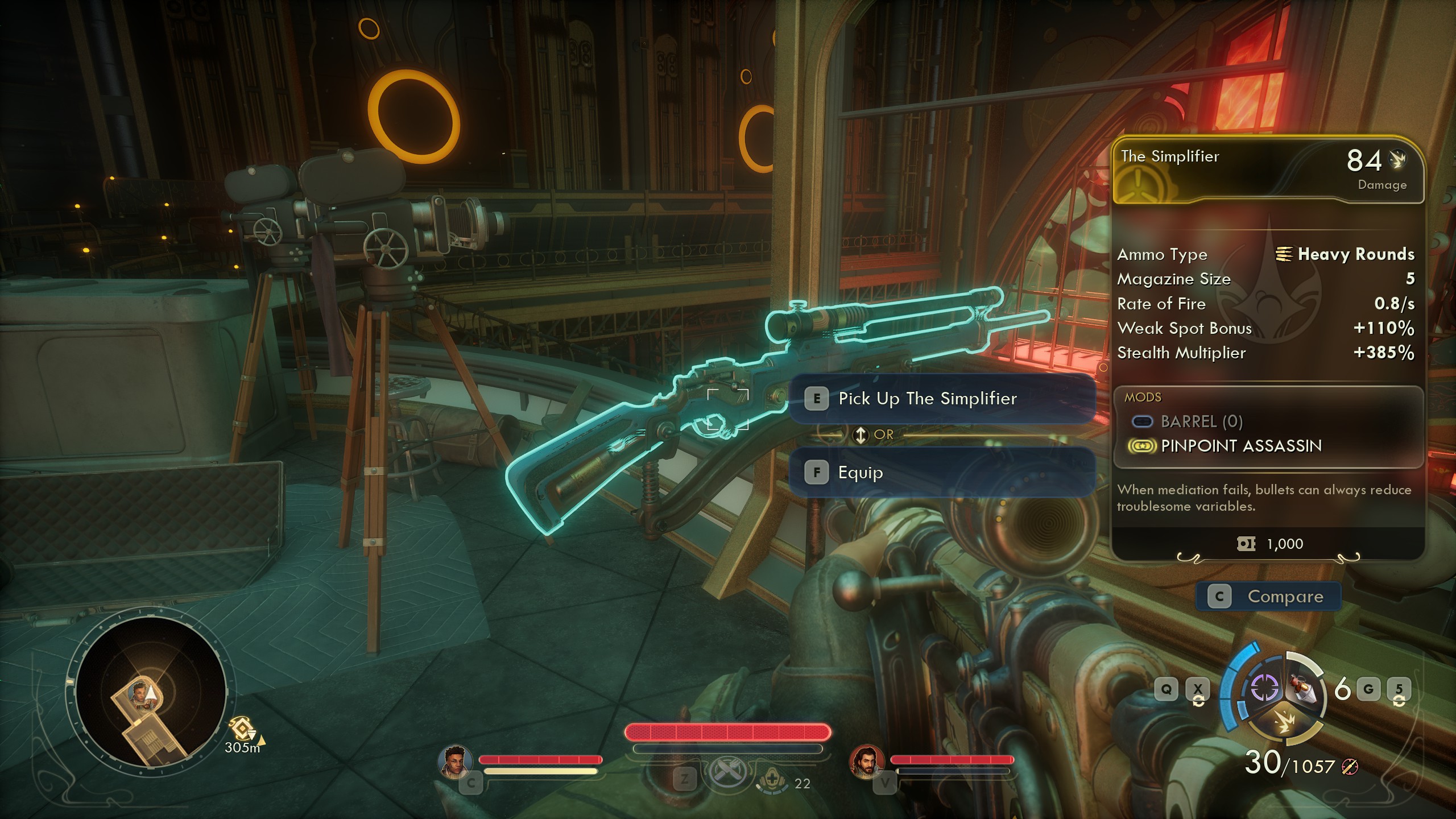 Outer Worlds De Vries choice - The Simplifier