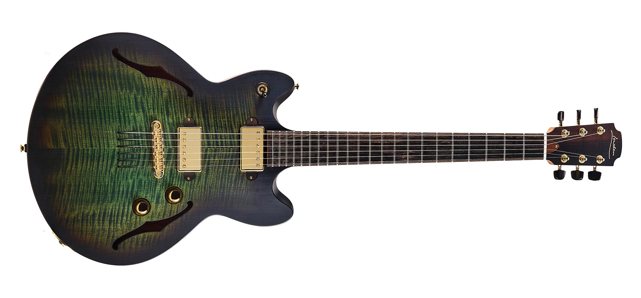 Lowden GL-J: George Lowden cites the Gibson ES-335 as an inspiration, but double-cutaway aside, it&amp;rsquo;s a totally different design