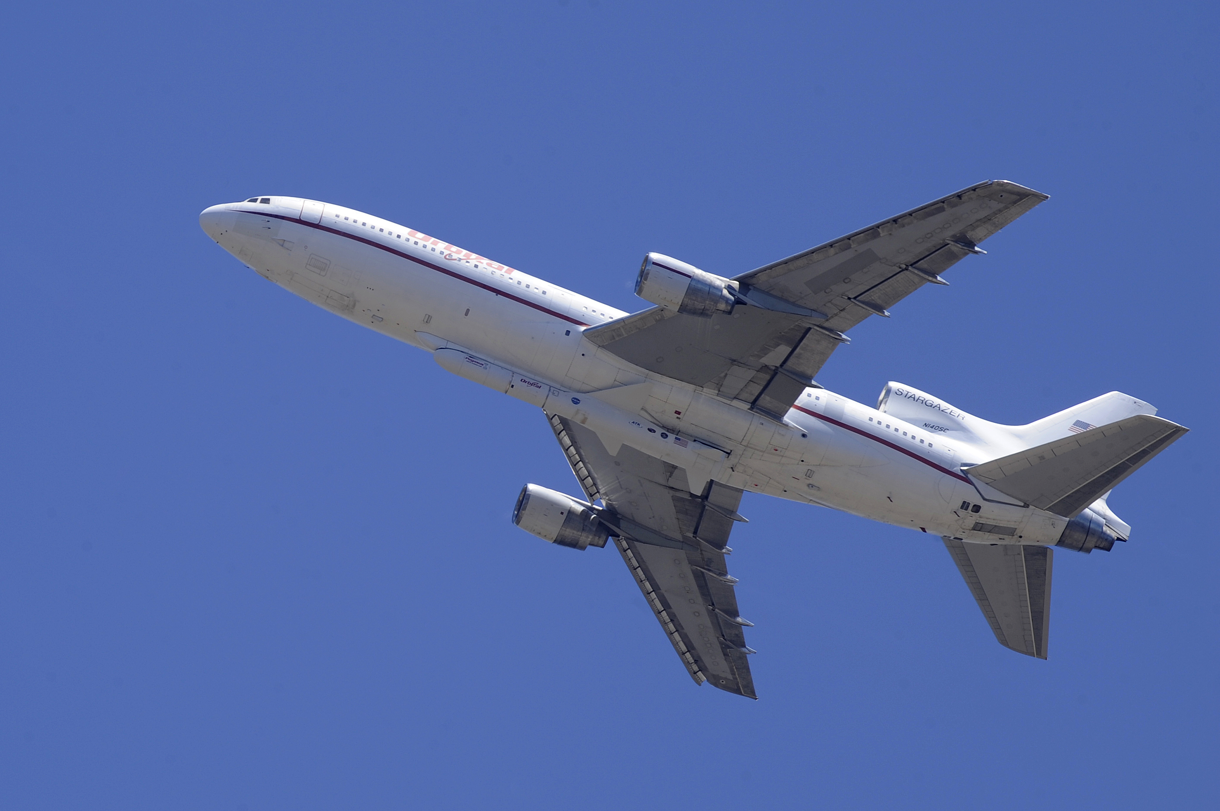 Pegasus Rocket Carrying the Nuclear Spectroscopic Telescope Array