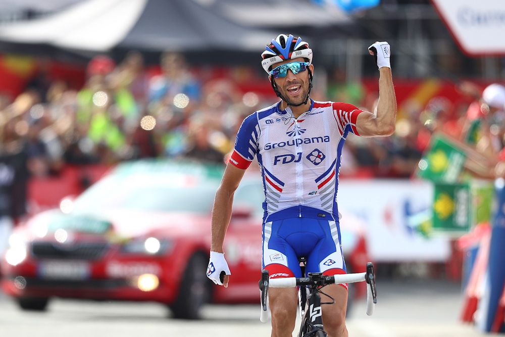 Thibaut Pinot wins stage 19 at the 2018 Vuelta a Espana
