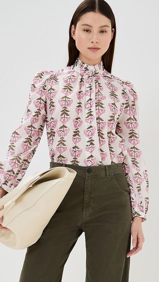 Alix of Bohemia Annabel Trumpet Lily Shirt