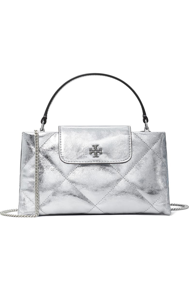 Kira Diamond Quilted East-West Top Handle Bag