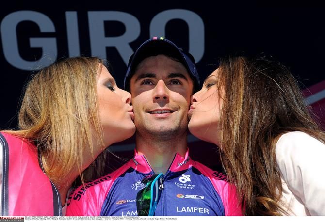 Stage winner Diego Ullisi
