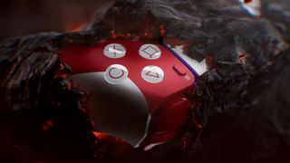 God of War 20th Anniversary DualSense artwork