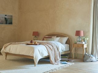 natural bedroom scheme