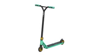 Fuzion X-5 Pro stunt scooter in teal