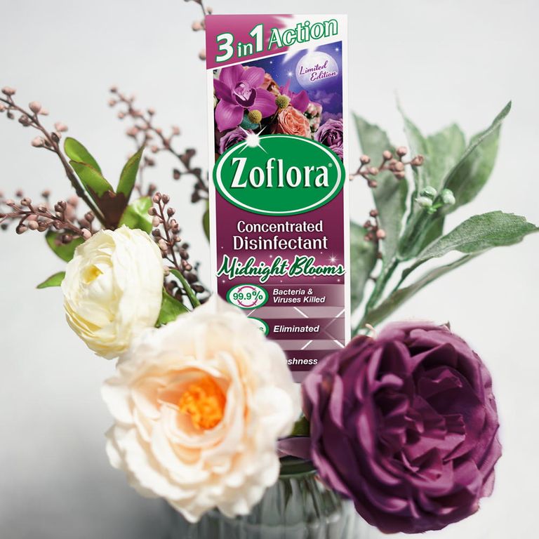Make space for Zoflora Midnight Blooms the new limited edition scent