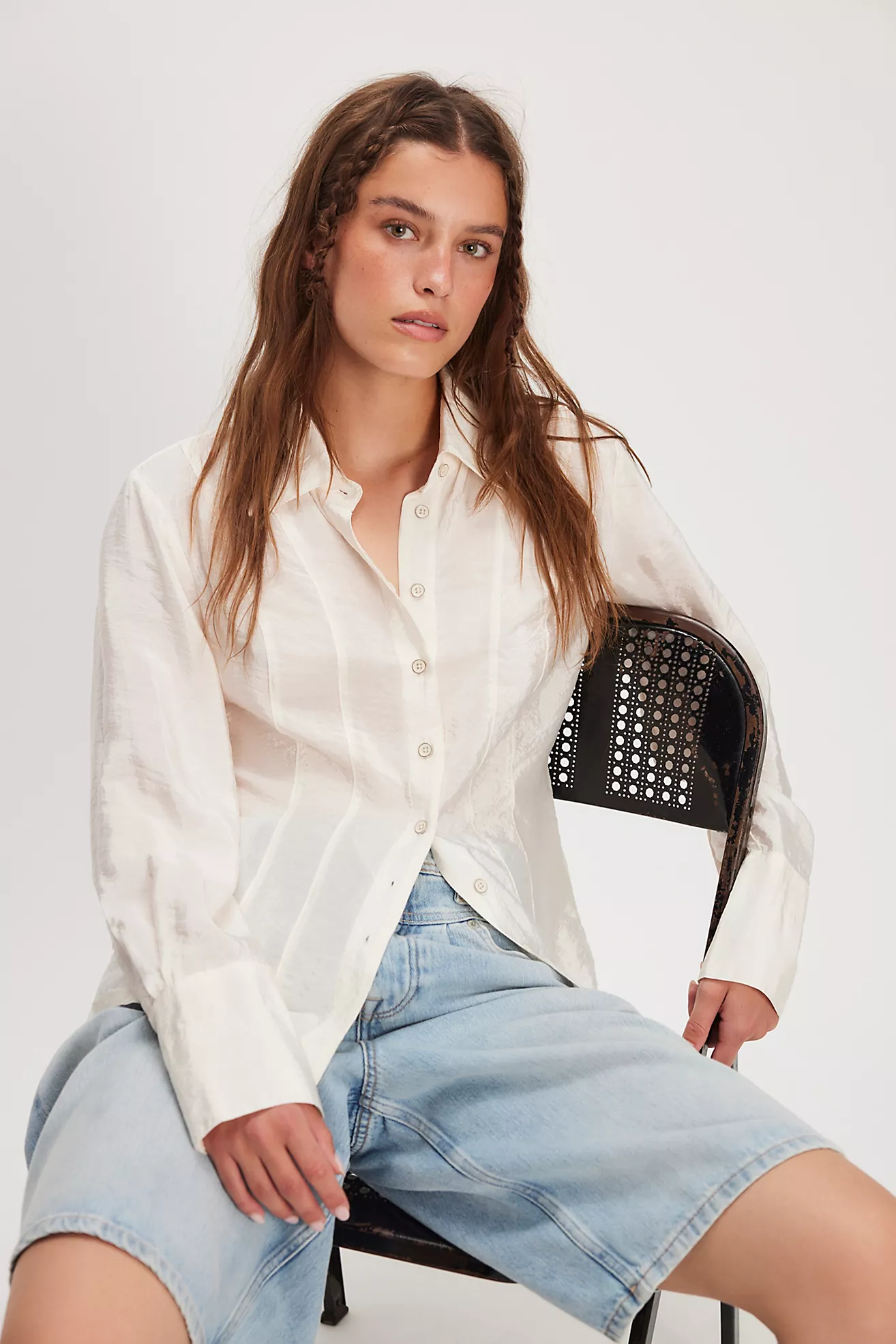 Something Silky Shirt