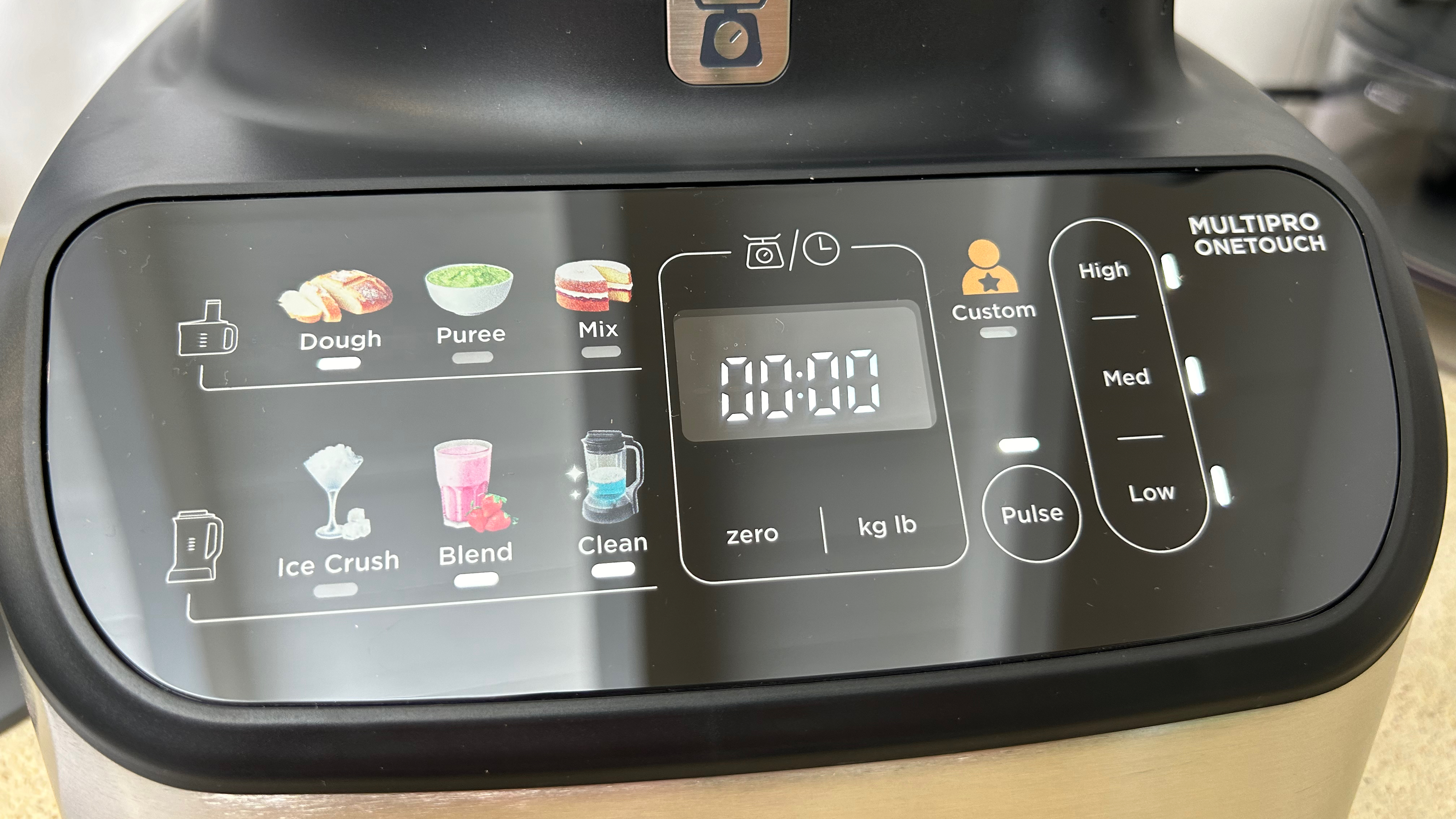 Kenwood MultiPro OneTouch Food Processor and Blender control panel