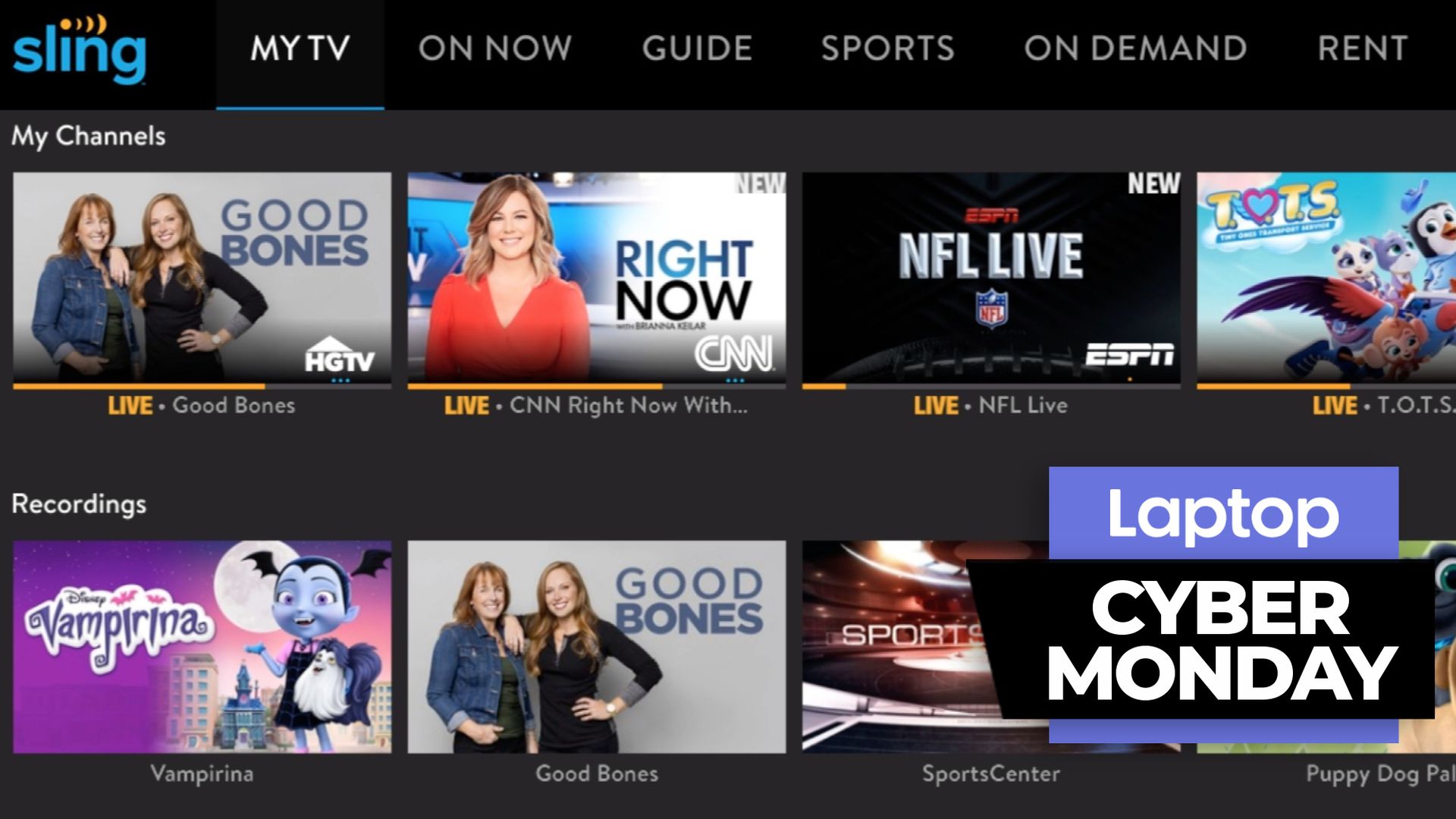 Sling TV Cyber Monday deal slingshots a free Fire TV Stick your way