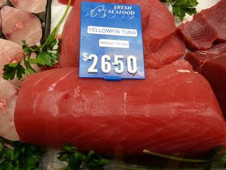 The level of mercury in yellowfin, or ahi, tuna is reaching unsafe levels set by the EPA.