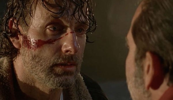 rick grimes and negan