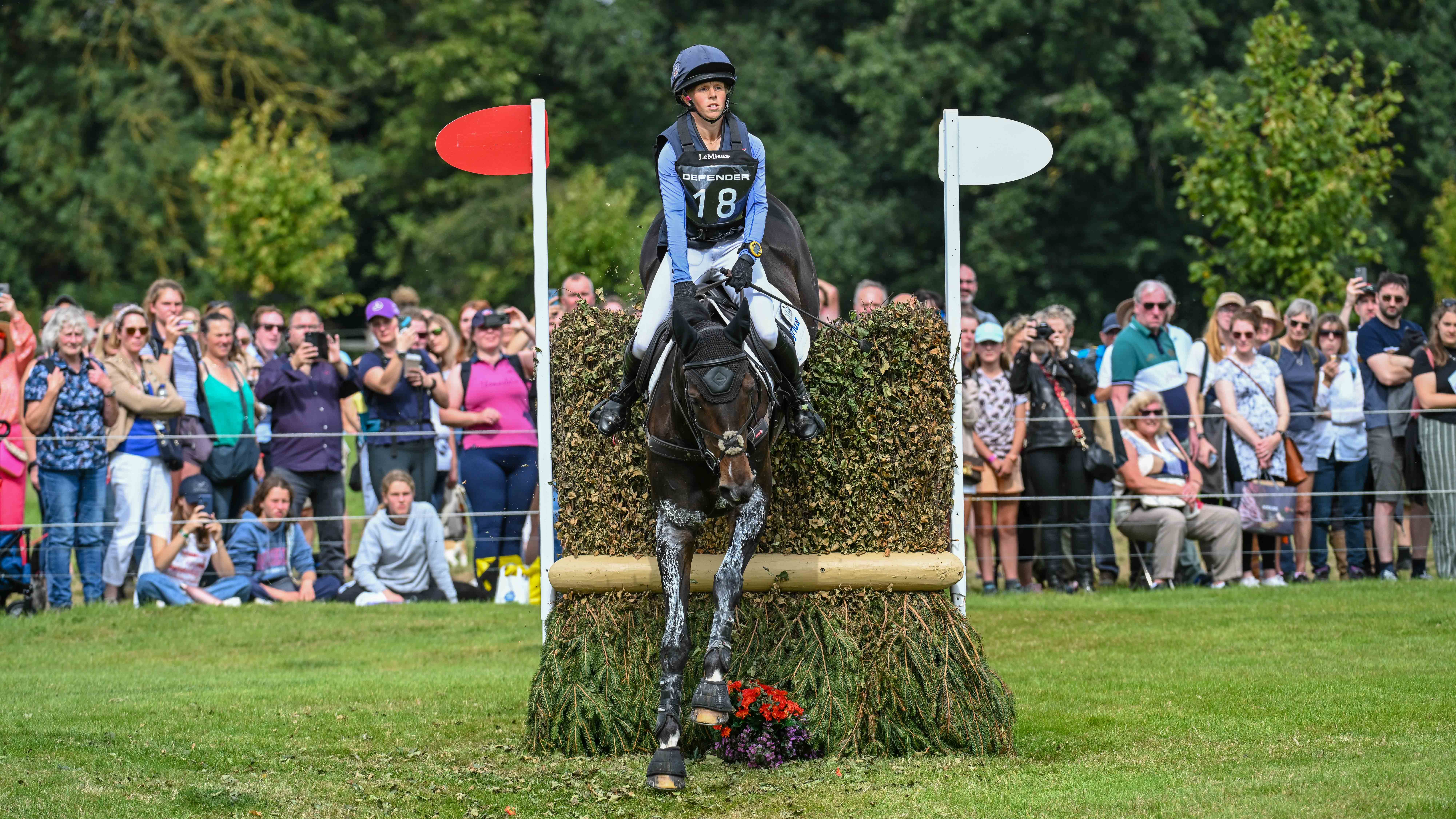 Burghley Horse Trials cross-country: Ros Canter and Pencos Crown Jewel