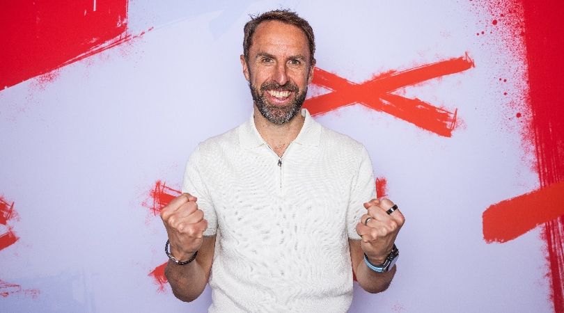 England manager Gareth Southgate in a promotional photo ahead of Euro 2024.