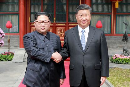 China's President Xi Jinping met with North Korean leader Kim Jong Un in Beijing.