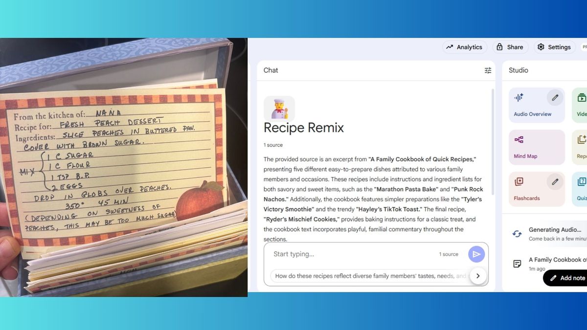 NotebookLM screenshot