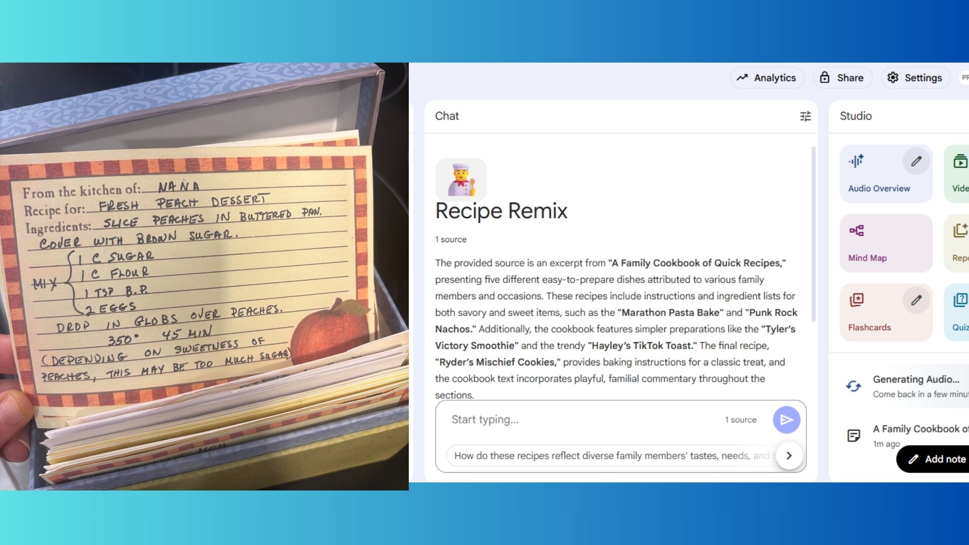NotebookLM screenshot
