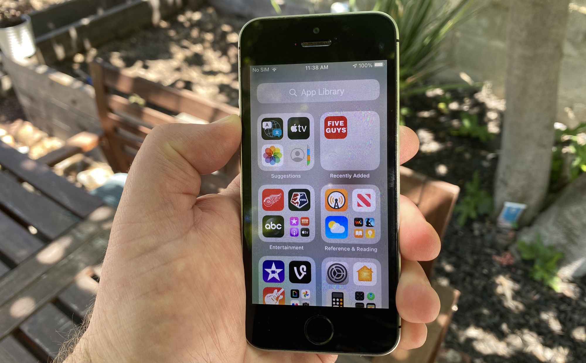 ios 14 hands on app library
