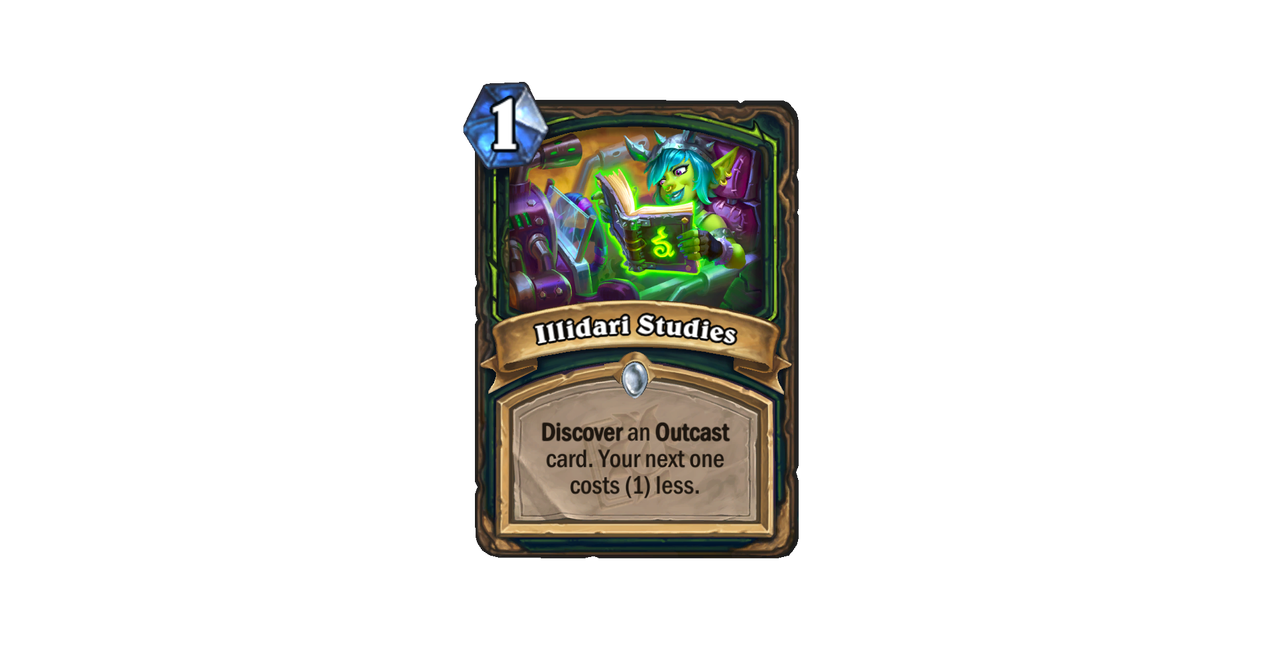 A card from the Darkmoon Races mini-set