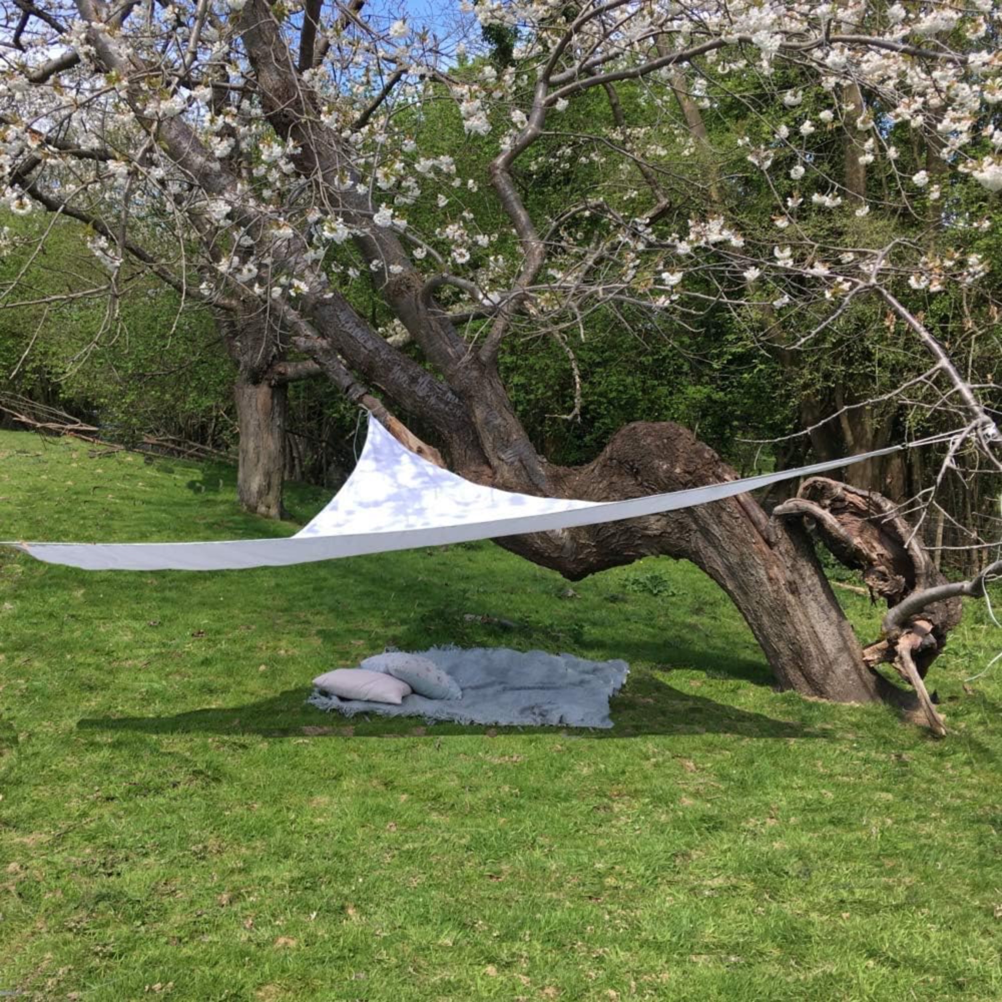 Outdoor Sail Shade, Triangle, 2 metres