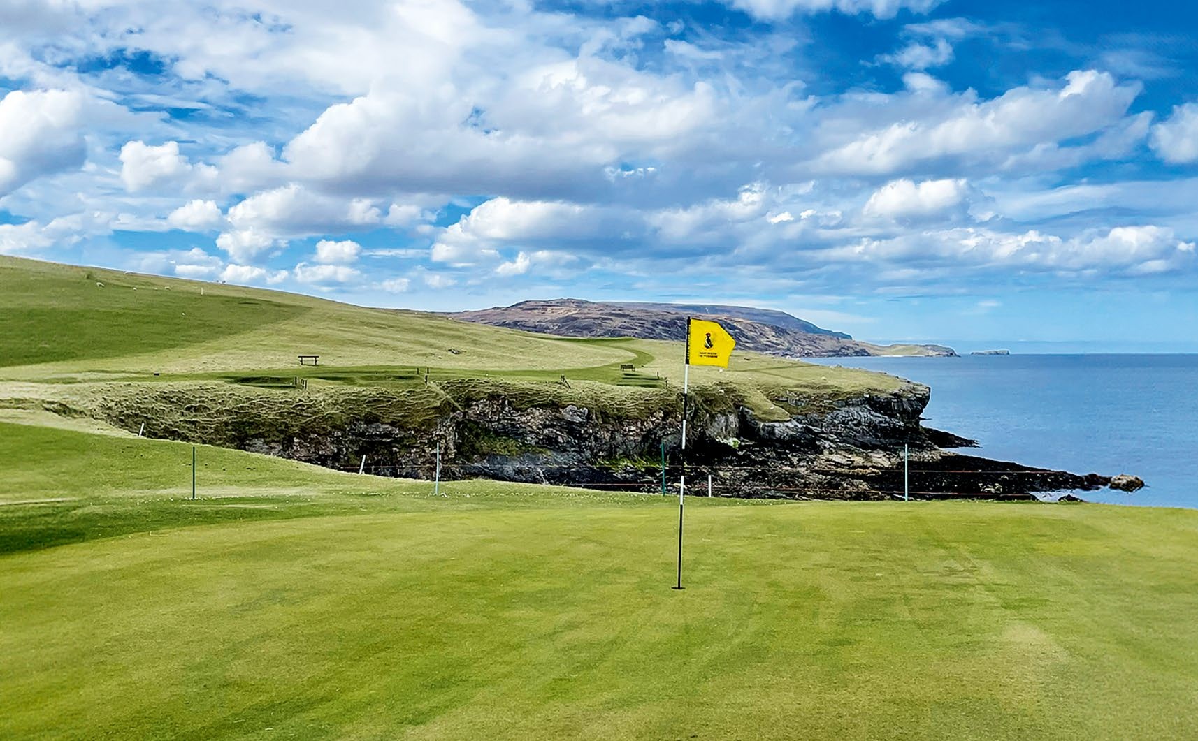 The 9th hole at Durness
