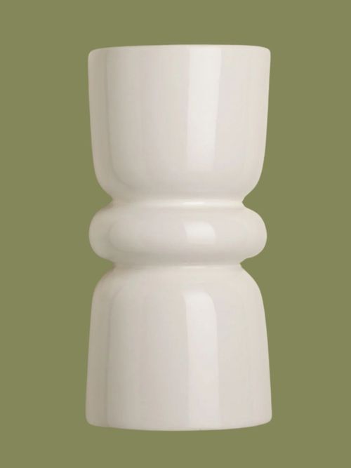Redonda Up & Down Ceramic Wall Light in White