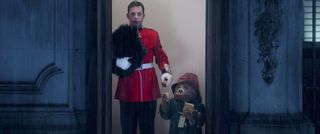 Paddington meets a Queen's Guard