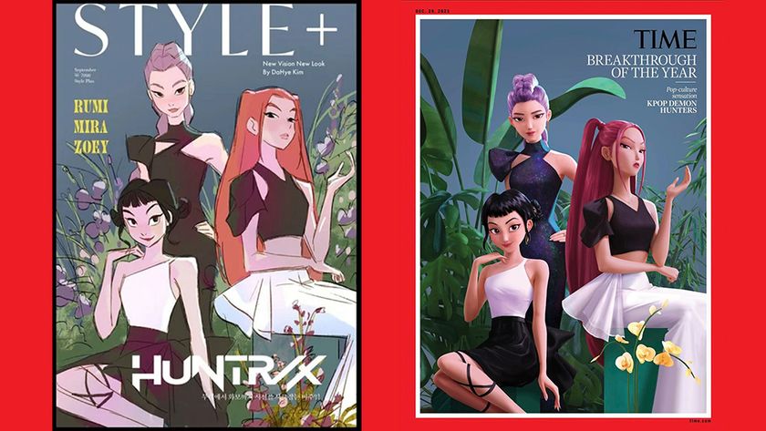 KPop Demon Hunters Time magazine cover