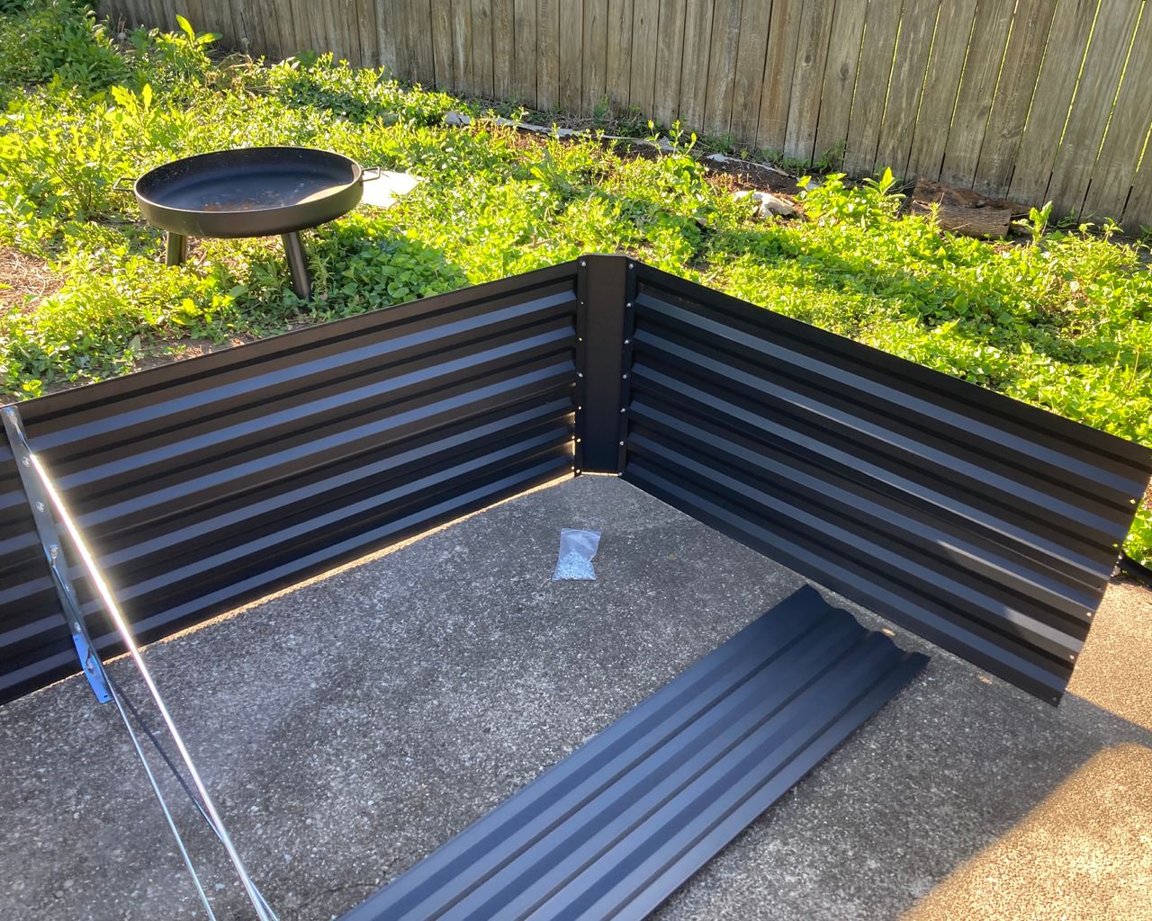foowin raised bed assembly