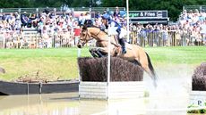 Yasmin Ingham and Rehy DJ pictured at Badminton Horse Trials 2025. Yasmin posted a photo of &lsquo;Piglet&rsquo; back home in his field and said he will enjoy a holiday, before returning for the rest of the season