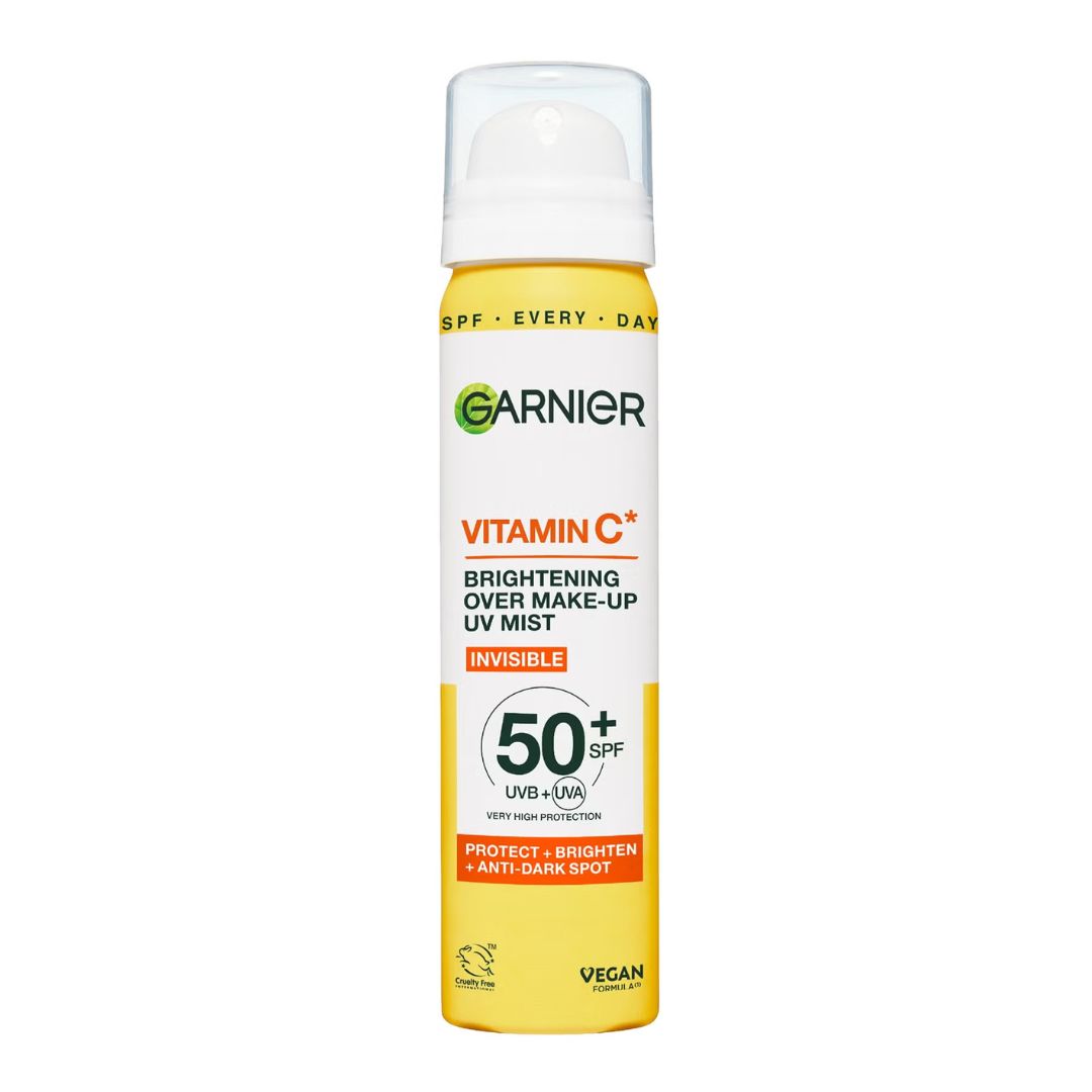 an image of Garnier Vitamin C Brightening Over Make-Up UV Mist