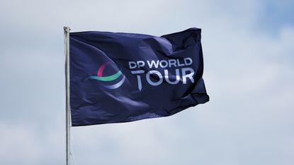 The DP World Tour Flag
