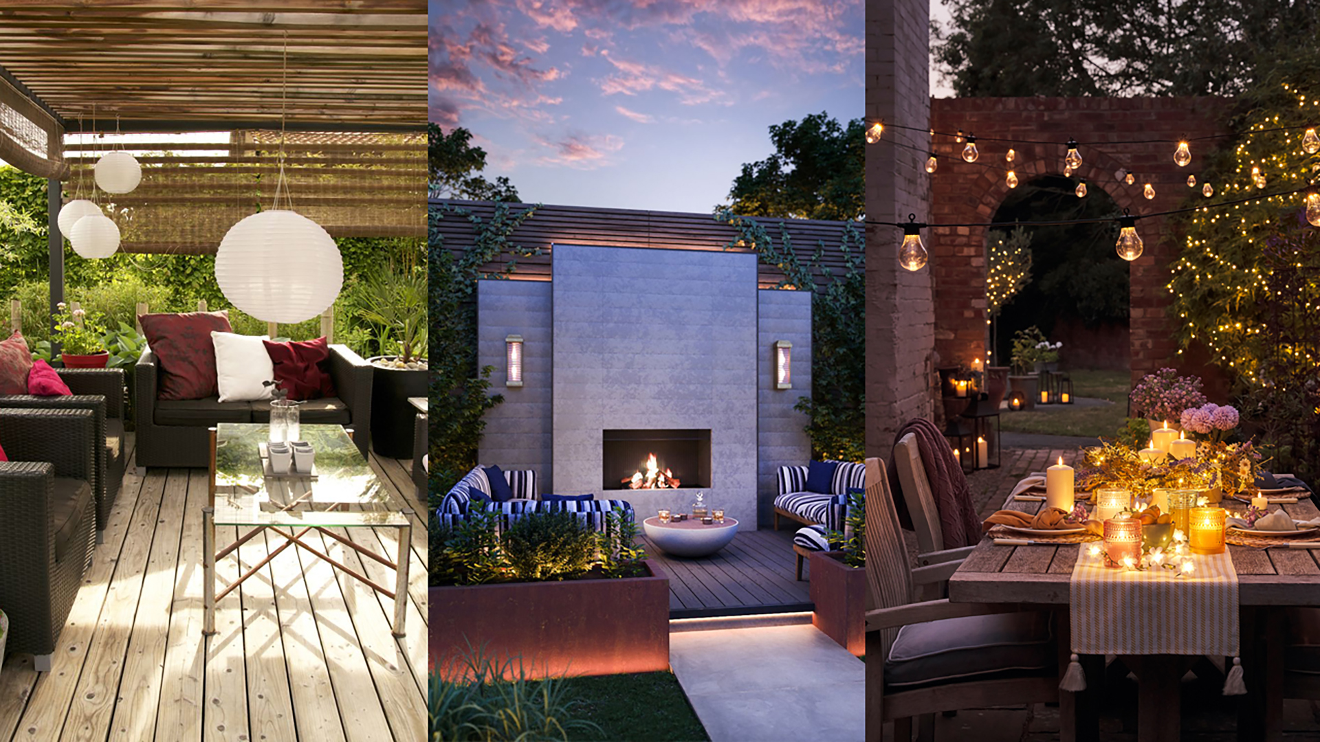 Patio Lighting Ideas: 23 Creative Ways To Light A Patio |