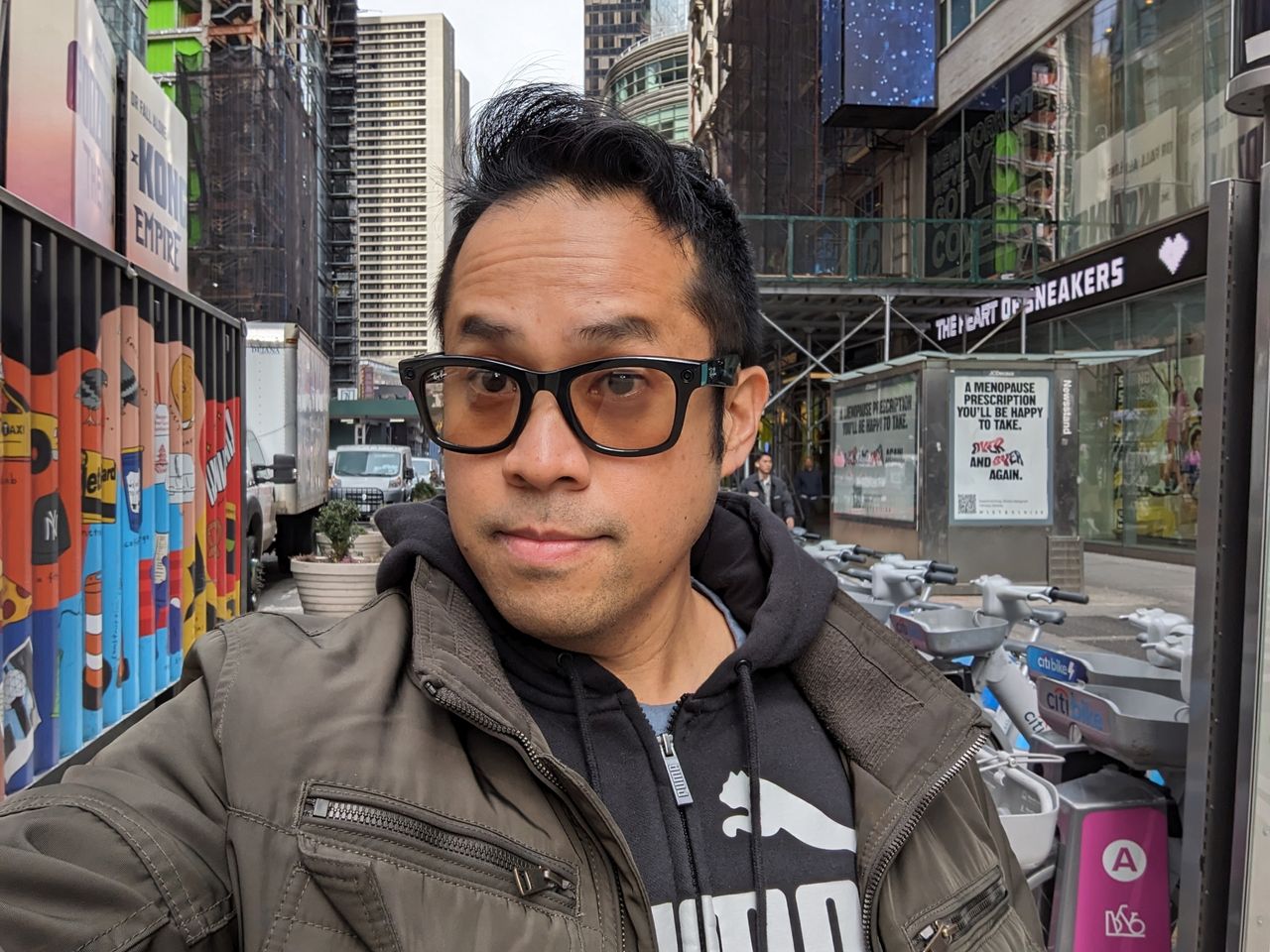 Google Pixel 7a Selfi.