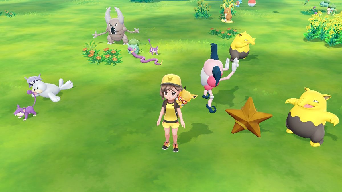 Pokemon Let's Go, Partner Pokemon Exclusive Moves List & Location