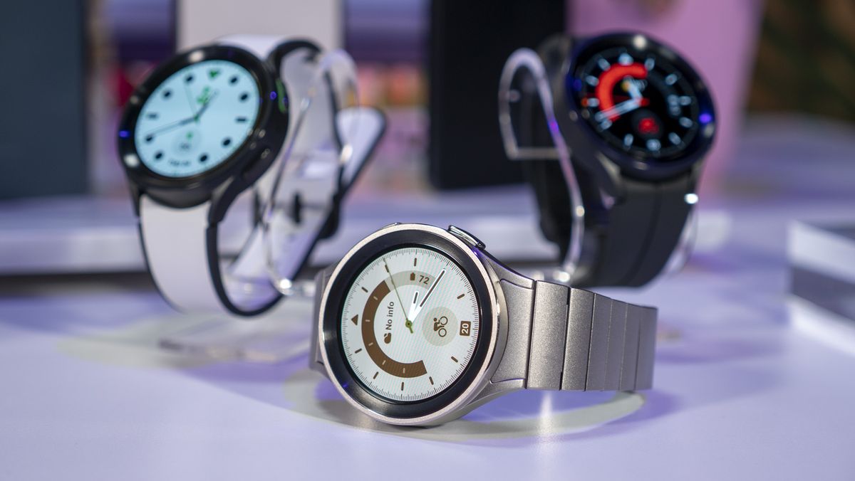 The Samsung Galaxy Watch 5 Pro family