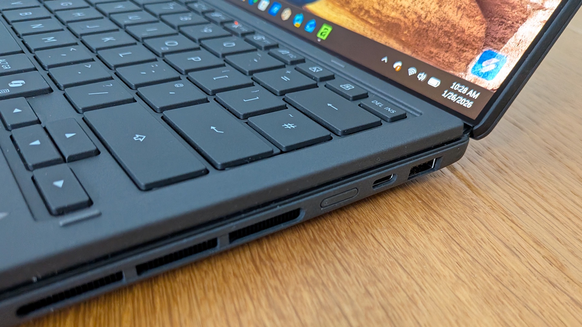 The Asus Zenbook Duo 2026 on a desk