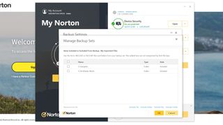 How to use Norton Cloud Backup: Configuration parameters - what to back up part 2