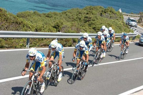 AG2r rode standard bikes instead of time trial machines because of the technical, hilly course