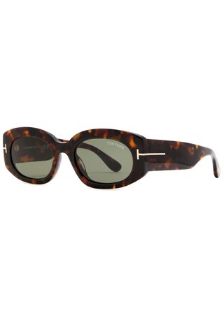 Cielle Oval-Frame Sunglasses