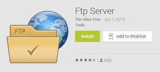 ftp server google play
