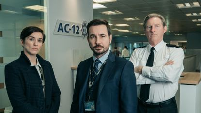 Three main characters from BBC's Line of Duty
