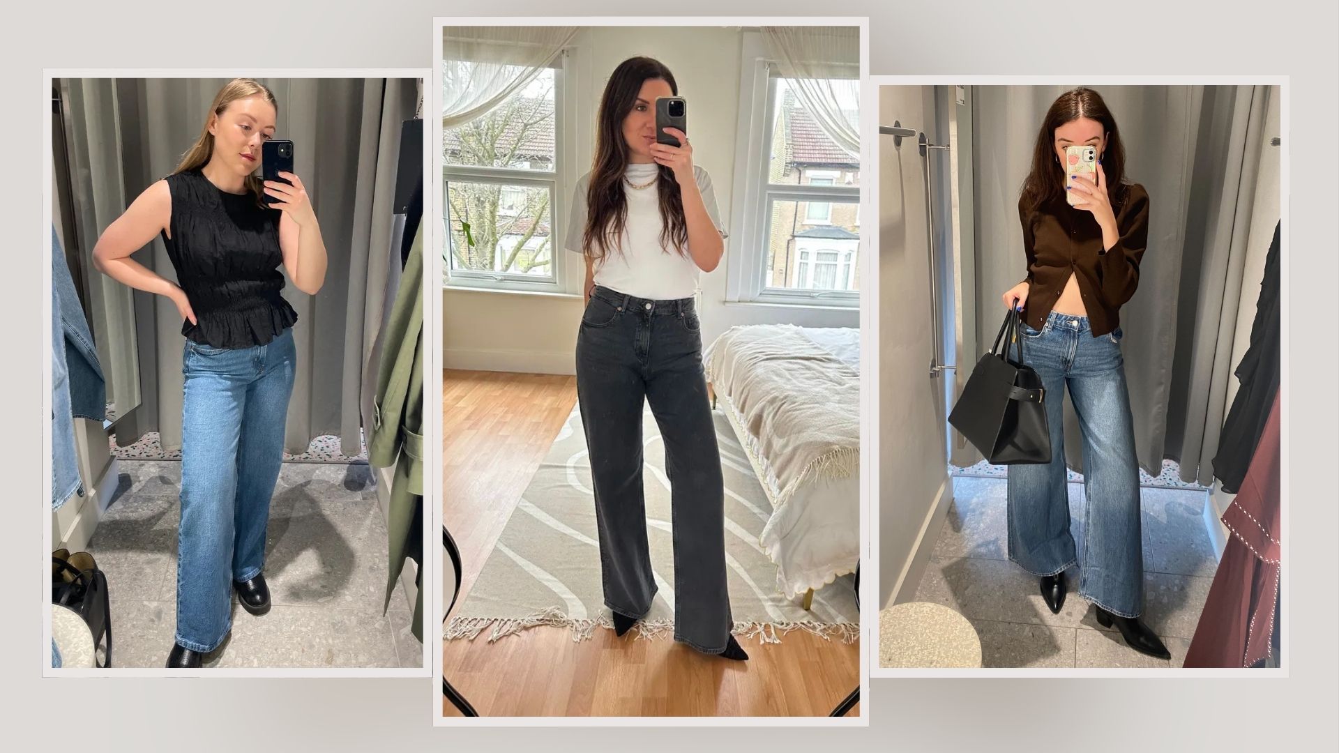 h und m wide leg jeans