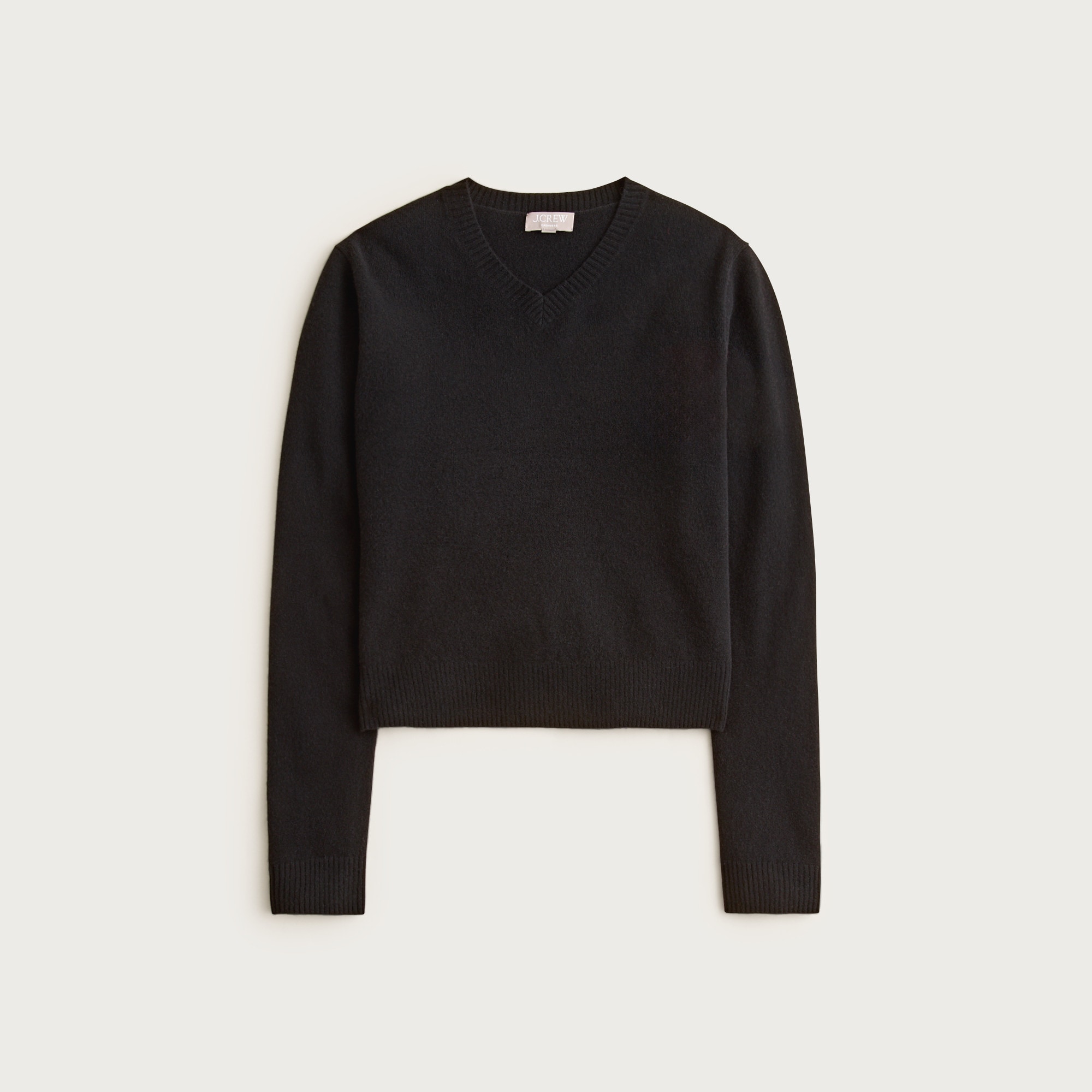 Cashmere High V-Neck Sweater