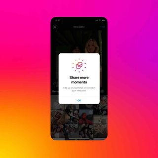 Instagram will now let you post up to 20 photos or videos in a gallery – your friends should be thrilled