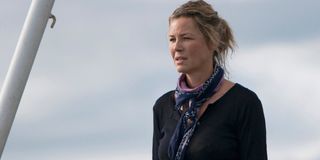 Sea Fever Connie Nielsen standing in front of an open sky