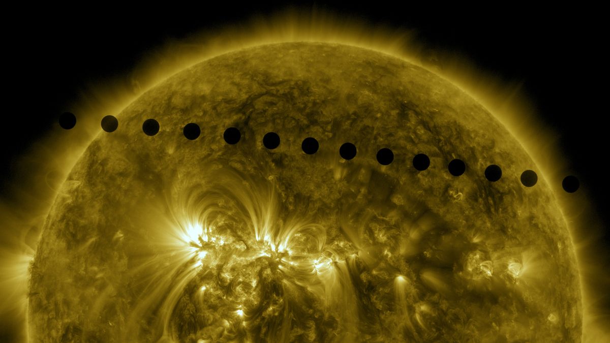 Venus crossed the sun's face 10 years ago today. Most people alive will never se..